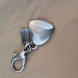 Coach bag charm